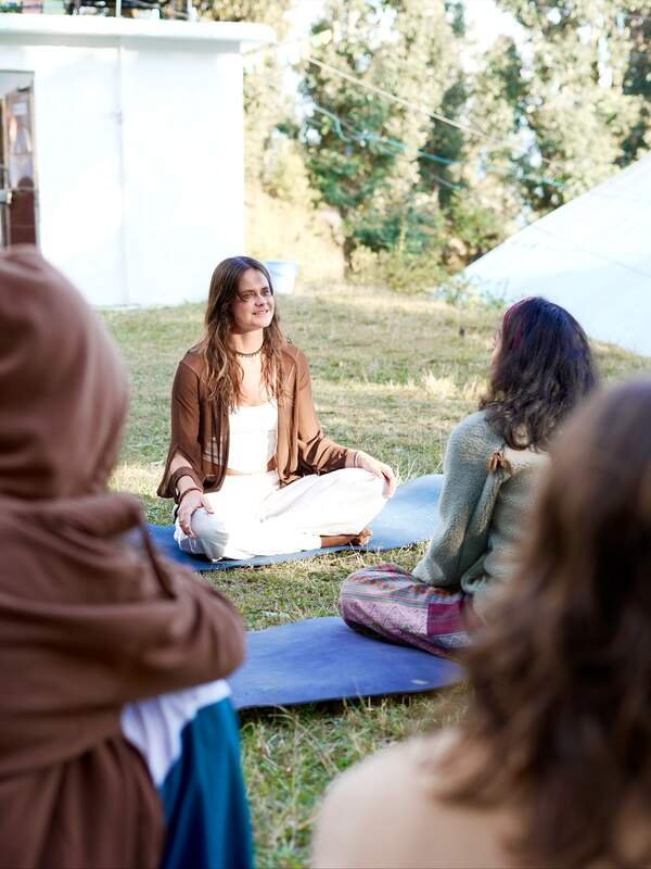 Outdoor meditation