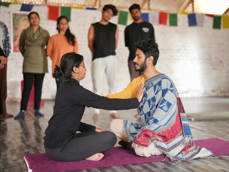 Group activity during Moksha Conscious Movement TTC