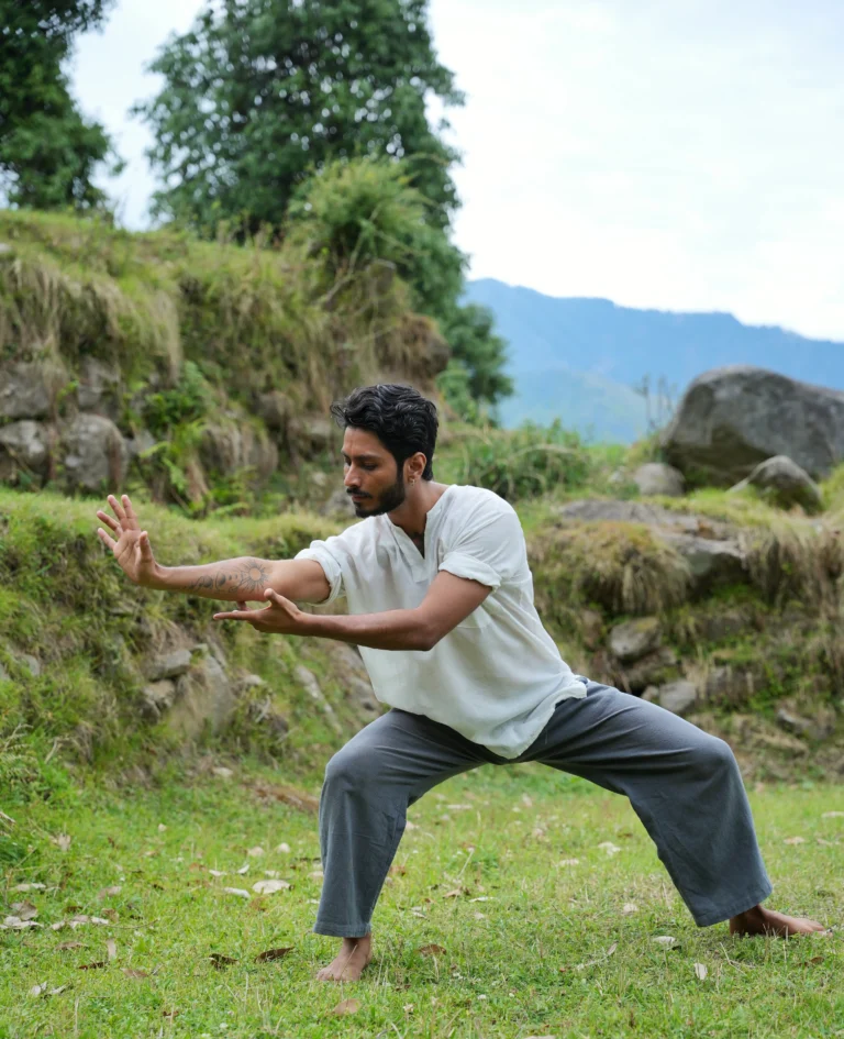 Embodiment practice during Conscious Movement Teacher Training India